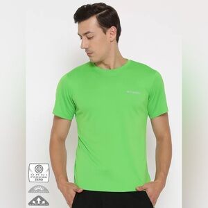 EUC Men’s Columbia Green Zero Rules UV Protect
Hiking T-shirt Size XXL